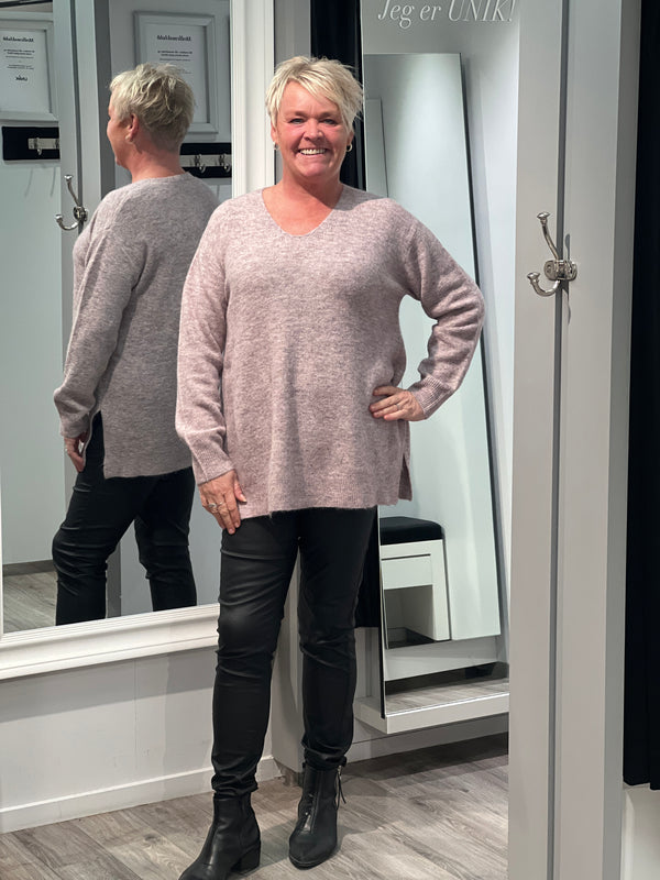 Genser Mauve Melange